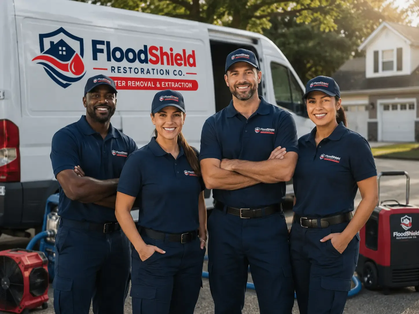 Flood Damage Restoration company in Eaton, OH